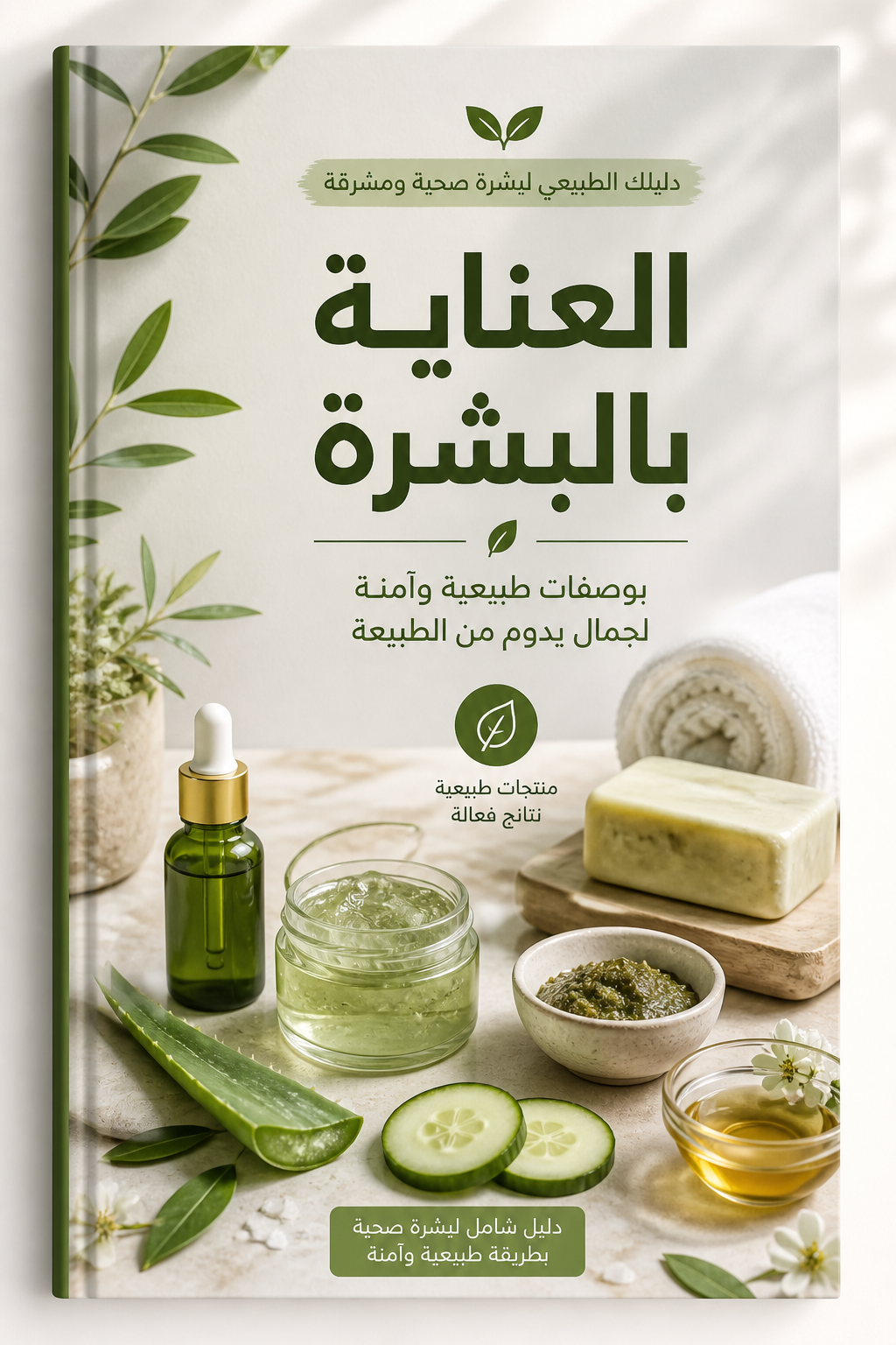 العناية بالبشرة الطبيعيه
